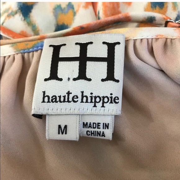 Haute Hippie Floral Wrap Dress - Picture 7 of 8